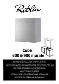 ROBLIN CUBE 900 - Hotte aspirante