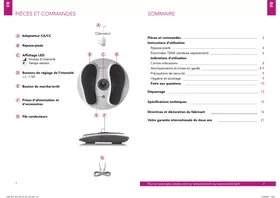 Notice REVITIVE RLV1954 Appareil de soin électrique