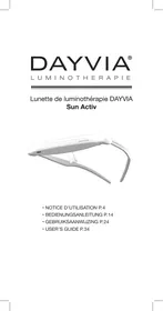 Notice DAYVIA SUN ACTIV Appareil de luminothérapie