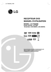 Notice LG-GOLDSTAR LH-T360 Lecteur dvd