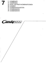 Notice CANDY CPCA 360 Z/DF Réfrigérateur-congélateur