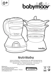 BABYMOOV NUTRIBABY CHERRY - Robot cuiseur bébé