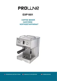 PROLINE EXP1E01 - Cafetière