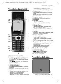 SIEMENS Gigaset iSL5 - Téléphone sans fil