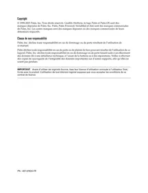 Notice PALM ZIRE71 Ordinateur de poche