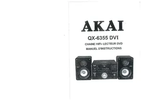 Notice AKAT QX-6355DV Chaîne Hi-Fi