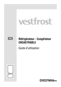 VESTFROST CIV237WHA++ - Réfrigérateur-congélateur encastrable