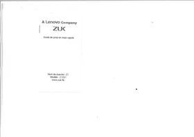 ZUR Z1 BLANCO LENOVO