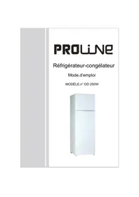PROLINE DD250W - Réfrigérateur