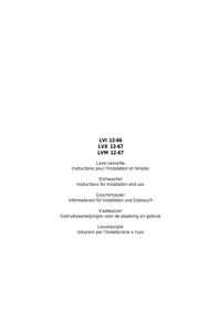 SCHOLTES LVM 12-67 TI - Lave-vaisselle