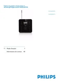 PHILIPS WAS6050 - Radio-réveil