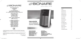 Notice BIONAIRE BFH912 Chauffage électrique