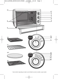 MOULINEX OV206630 - Four à convection