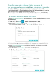 Notice TP-LINK RE650 Répétiteur WiFi