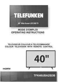 TELEFUNKEN TFK40UBA2SDB - TV