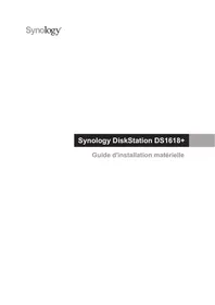 Notice SYNOLOGY DS1618 Servidor de almacenamiento en red (NAS)