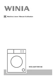 Notice WINIA A08T1WK14B Machine à laver