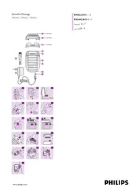 Notice PHILIPS HP 6461/02 Appareil de massage