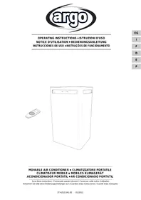 Notice ARGO ULTRA ALUCOD Climatiseur