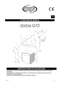 Notice ARGO DADOS 9 Climatiseur