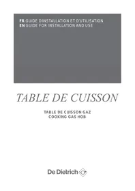 Notice DARTY DPG7340B Cuison