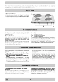 Notice ARISTON PF 604 IX INOX Plaque de cuisson électrique