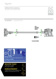 DYSON DC45 FULL KIT - Aspirateur