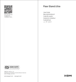 Notice XGIMI SUPPORTFLOORSTANDULTRA Accessoire pour vidéoprojecteur
