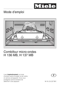 MIELE H 137-1 MB BLANC - Micro-ondes