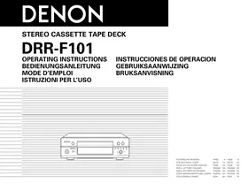 DENON DRR-F101 - Lecteur cassette audio