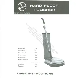HOOVER PU F3870 011 - Polisseuse de sol