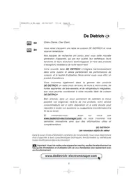 DTG712X DE DIETRICH