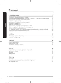 Notice SAMSUNG RB36T602EB1 Réfrigérateur-congélateur