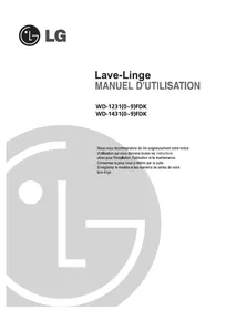 Notice LG-GOLDSTAR WD-14318FDK Lave-linge
