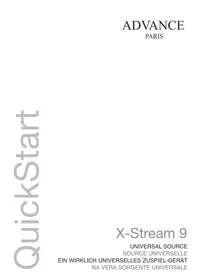 Notice DARTY ADVANCE PARISAMPLIFICATEURSTEREOX-STREAM Amplificateur stéréo