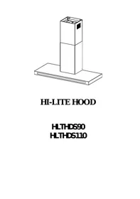 Notice FALCON HI-LITE 90 MIXTE Hotte aspirante