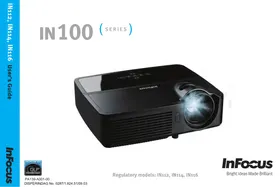 Notice INFOCUS IN114ST Vidéoprojecteur