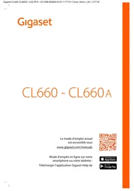 CL660A DUO ANTHRACITE GIGASET
