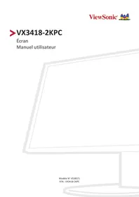 VIEWSONIC VX3418-2KPC - Écran