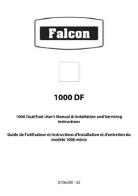 FALCON 1000 DELUXE CE025665 - Cuisinière