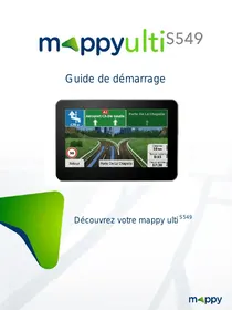 Notice MAPPY ULTI S549 CAV EUR14 GPS / Système de navigation