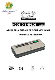 KITCHEN CHEF VS2650 - Emballage sous vide