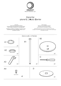 Notice ELIPSON PLANET L ROUGE Enceinte audio