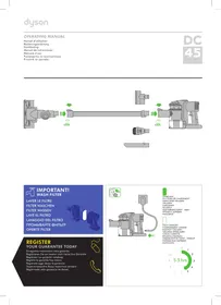 DYSON DC45 - Aspirateur