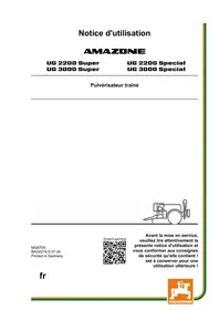 AMAZONE UG 3000 Special - Machine agricole