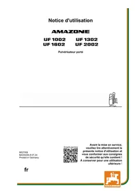 UF 1002 AMAZONE