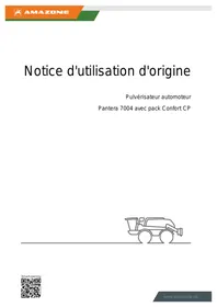 Pantera 7004 avec pack Confort CP AMAZONE