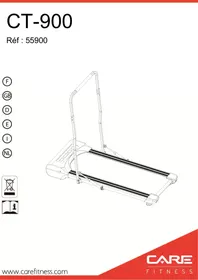Notice CARE FITNESS CT-900 Tapis de course