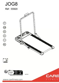 Notice CARE FITNESS JOG 8 Tapis de course