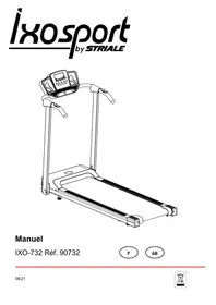 Notice CARE FITNESS IXO-732 Tapis de course